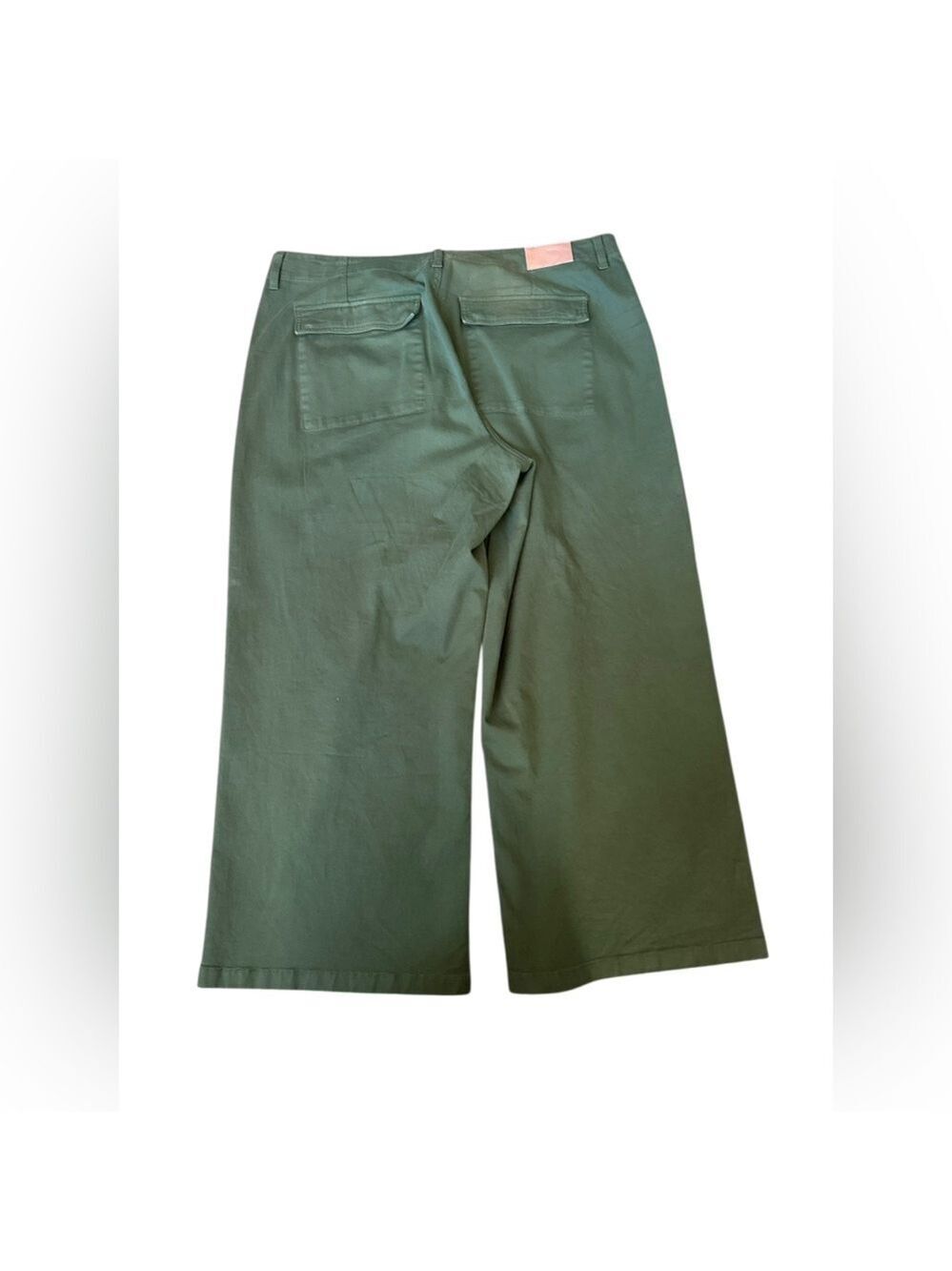 Pistola Denim Twill Sophia Sage Green Wide-Leg Women's Pants Plus Size 33 EUC - Picture 3 of 7